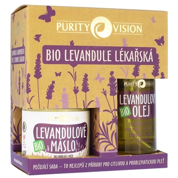 Ošetrujúca sada s levanduľou lekárskou